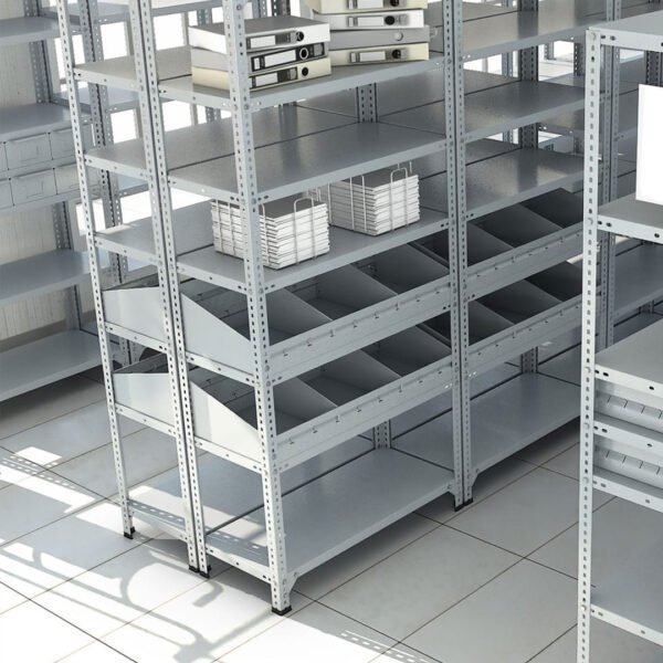 Rayonnage léger Maroc – profilés perforés et modules extensibles