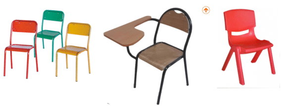 Chaise scolaire– Mobilier scolaire Maroc