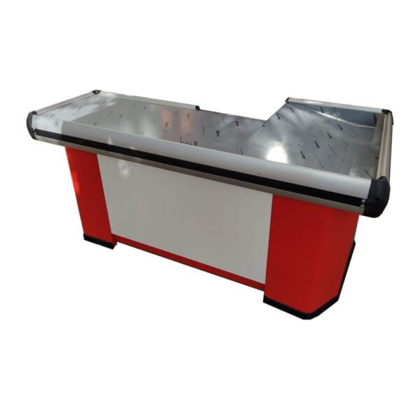 sortie de caisse simple acier époxy 160/190/220 cm, hauteur 90 cm, profondeur 40 cm