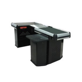 sortie de caisse avec tapis antidérapant Maroc largeur 190 cm acier époxy