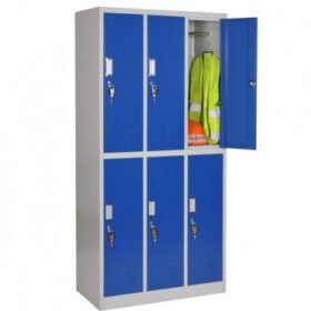 Monobloc 2 vestiaires métalliques Maroc – 1 à 4 portes