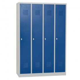 Vestiaire métallique Maroc – module 4 portes acier époxy