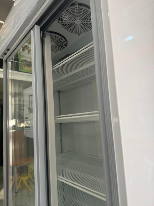 Réfrigérateur vitrine 2 portes pour commerce ou snack