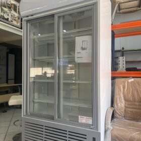 Frigo vitrine double porte professionnel avec LED – Maroc